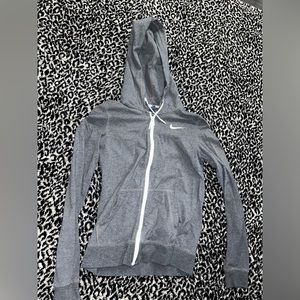 Women’s Grey Nike Zipup
